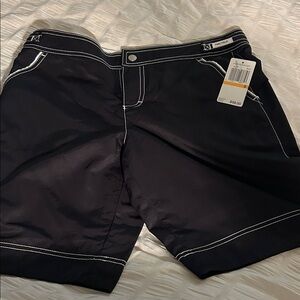 Nautica Black Athletic Shorts